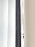 Aver white vertical blinds made to measure, UK version