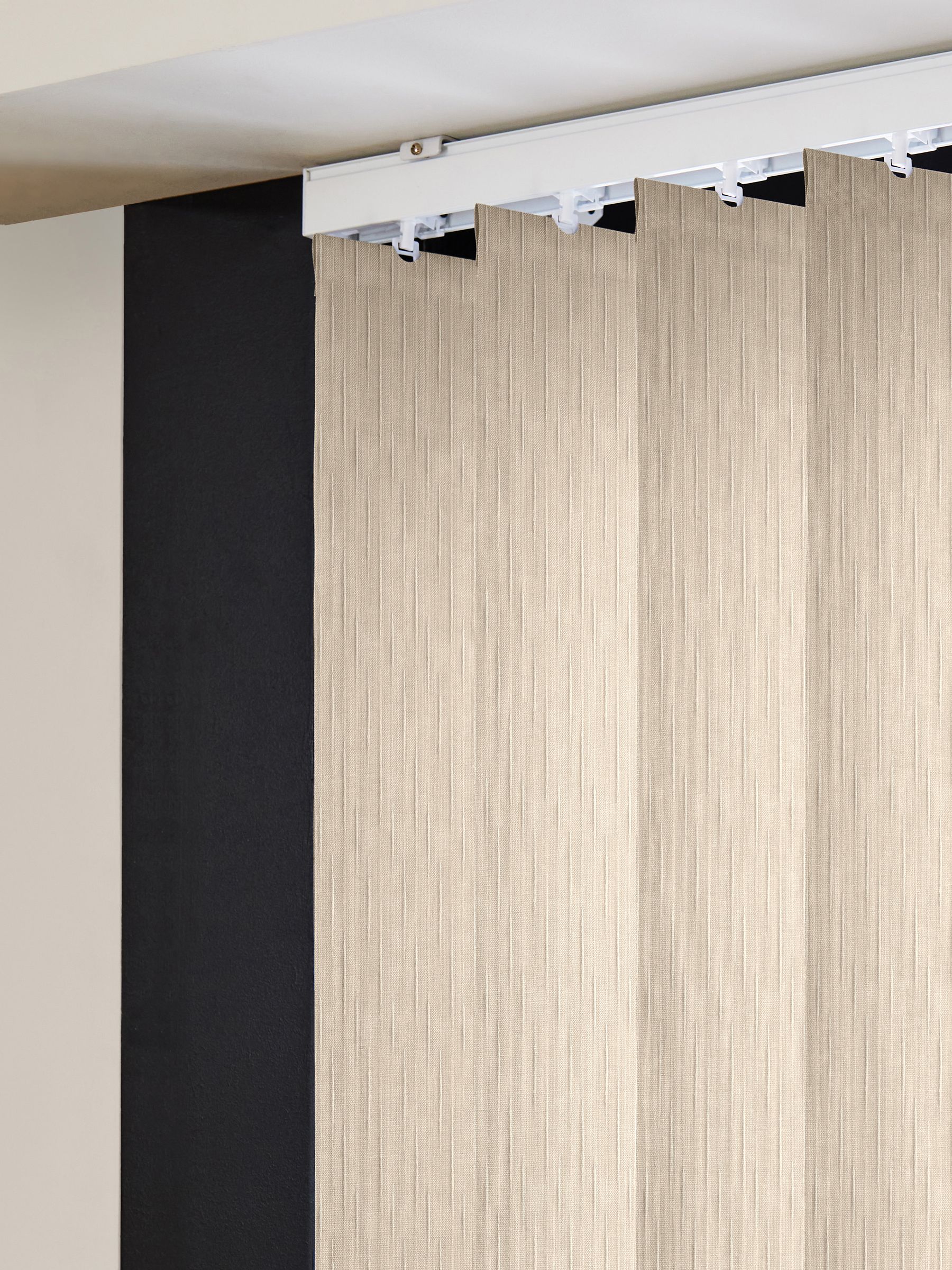 Rak made to measure cream vertical blinds - British product
