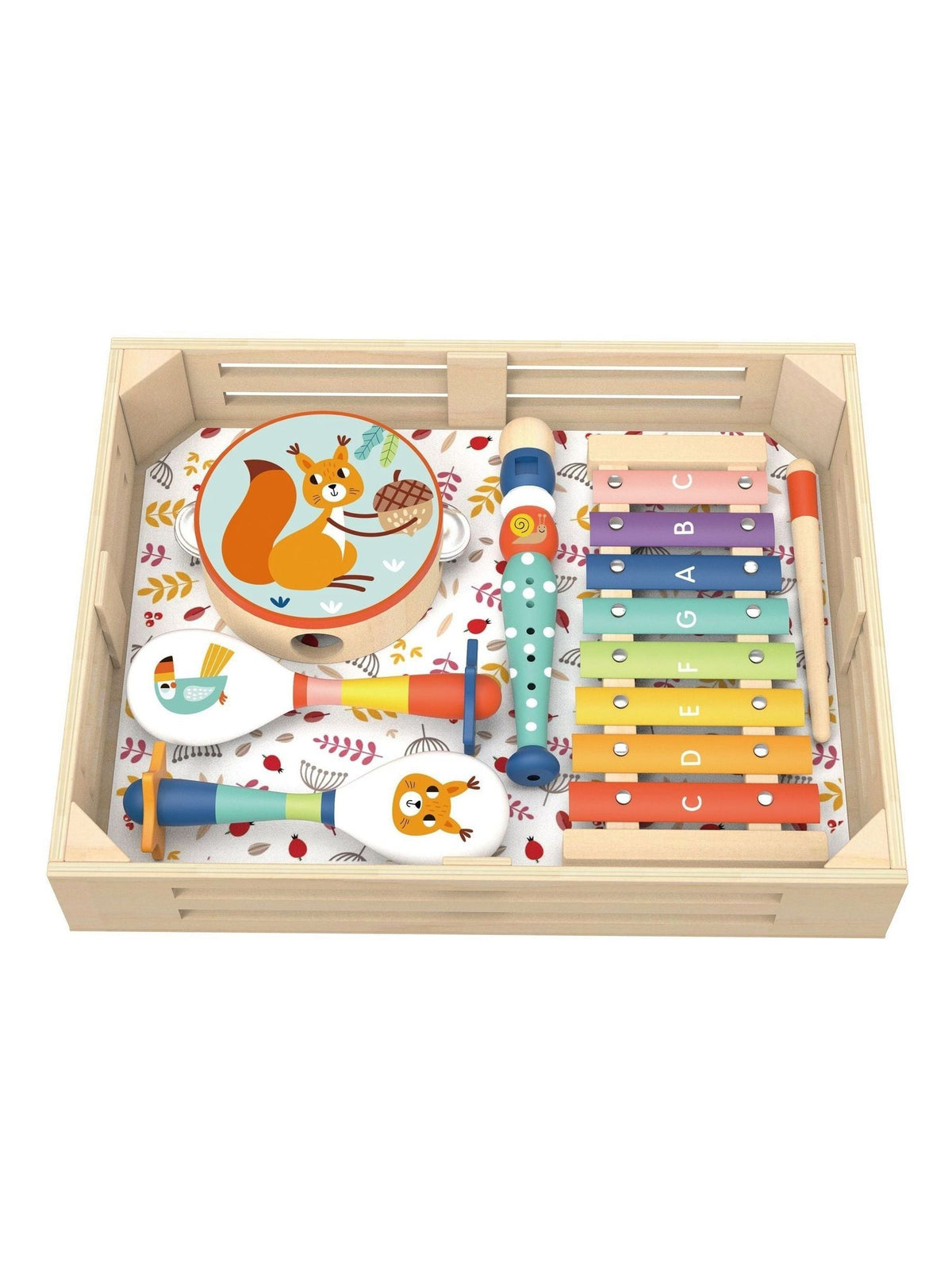 Tooky Toy 7-piece musical instrument set, imported from the UK