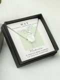 PMC May birth flower necklace lily of the valley (British brand)