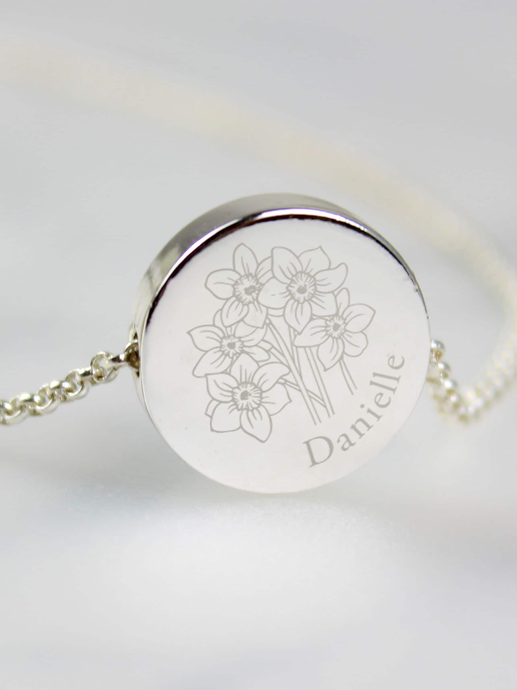 PMC December birth flower necklace 19.5 inches (British brand)