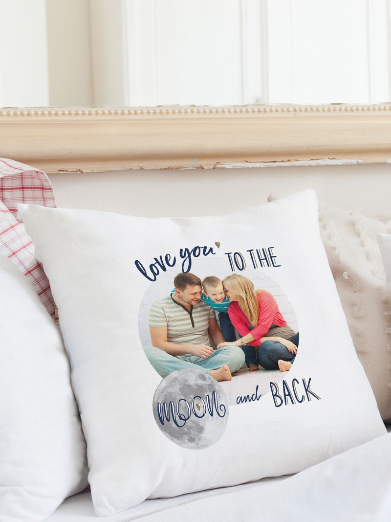PMC personalised photo cushion 200x200mm - British product