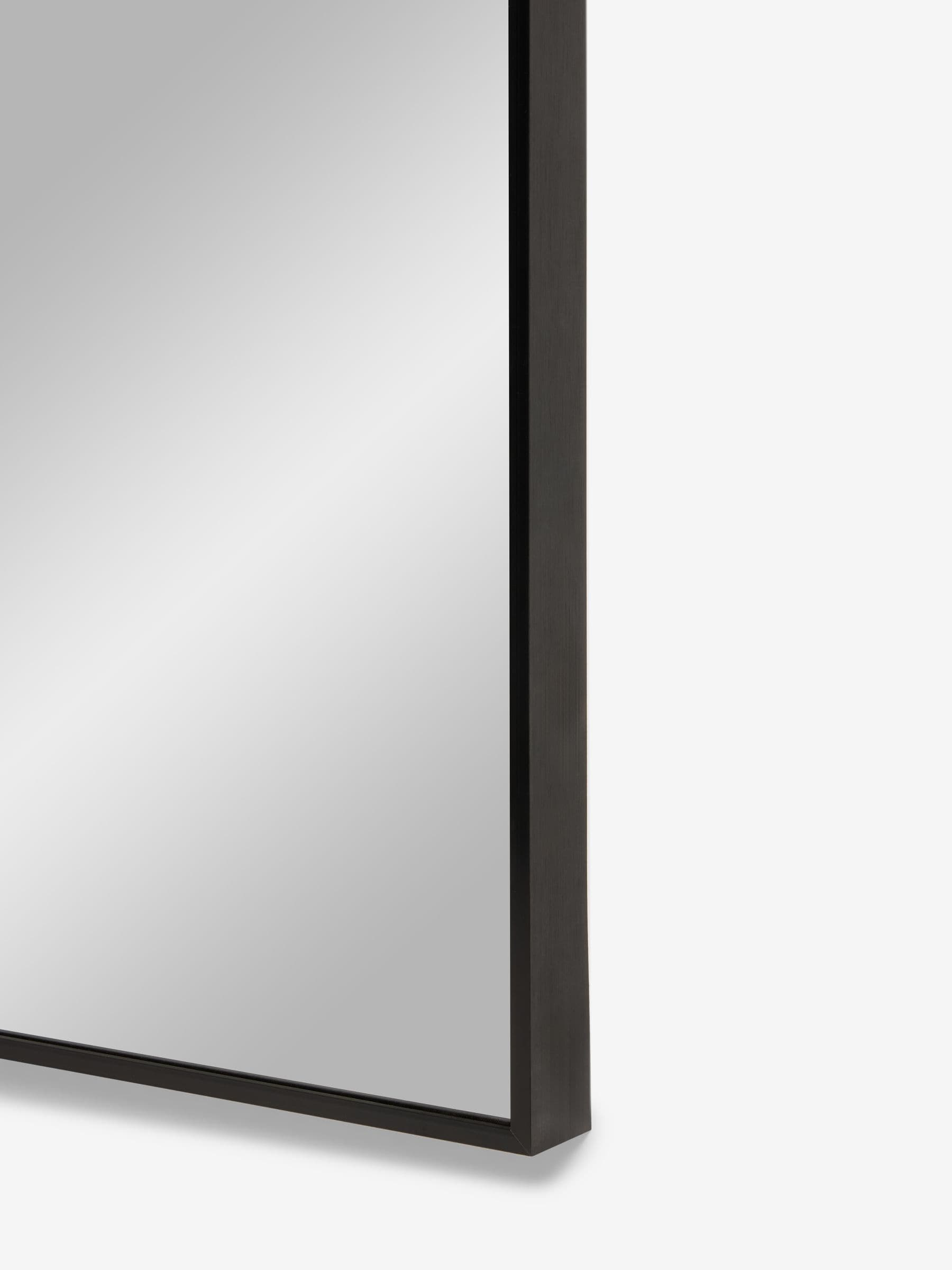 Arch full length wall mirror with gold metal frame 171cm x 75.5cm - British product