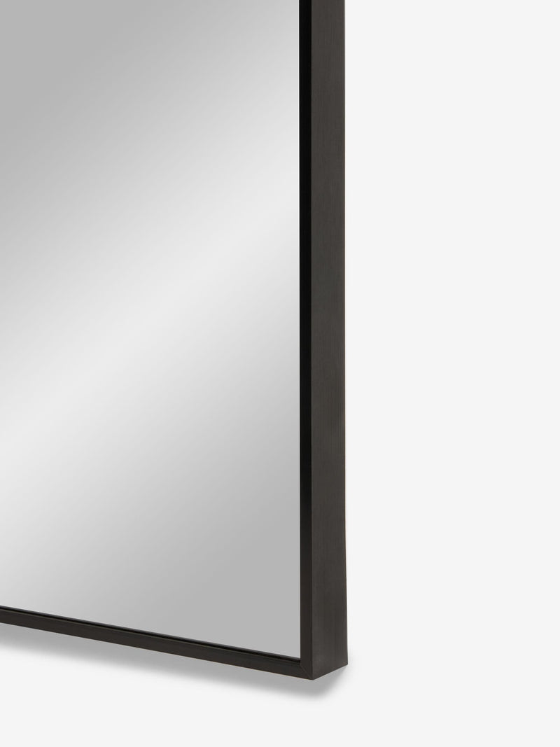 Arch full length wall mirror with gold metal frame 171cm x 75.5cm - British product