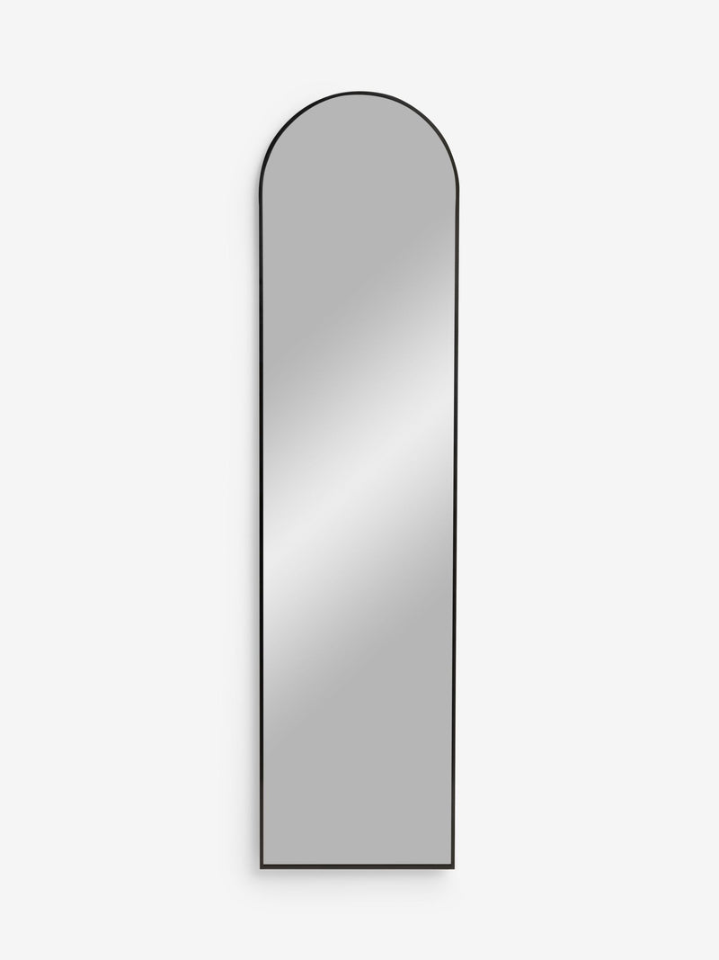 Arch full length wall mirror with gold metal frame 171cm x 75.5cm - British product