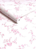 Shabby Chic by Rachel Ashwell Pink Butterflies wallpaper sample A4, UK version