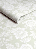 Shabby Chic grey stipple wallpaper sample A4, UK version