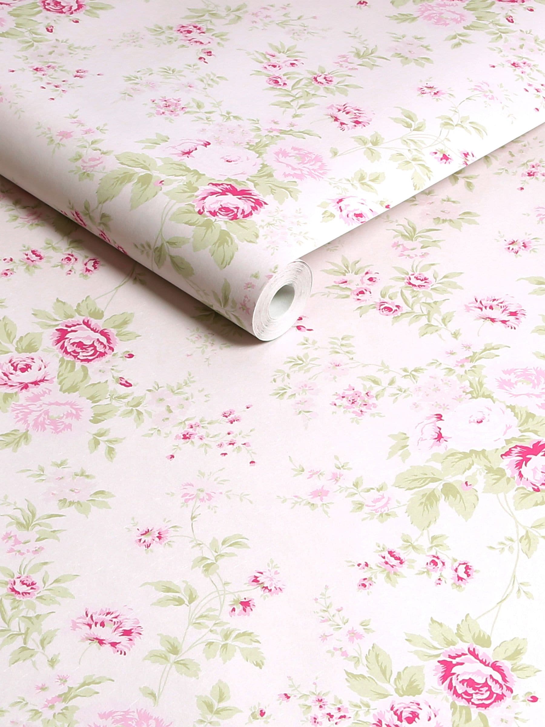 Shabby Chic Wildflower wallpaper sample A4, imported from the UK
