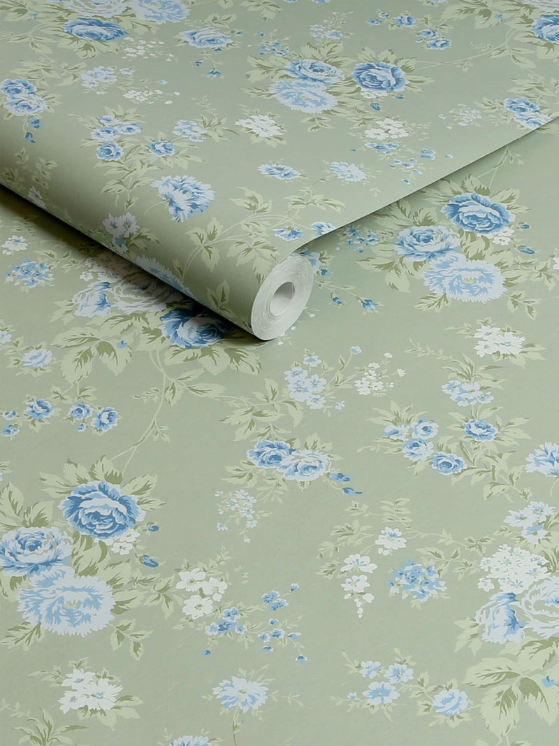 Shabby Chic Wildflower wallpaper sample A4, imported from the UK