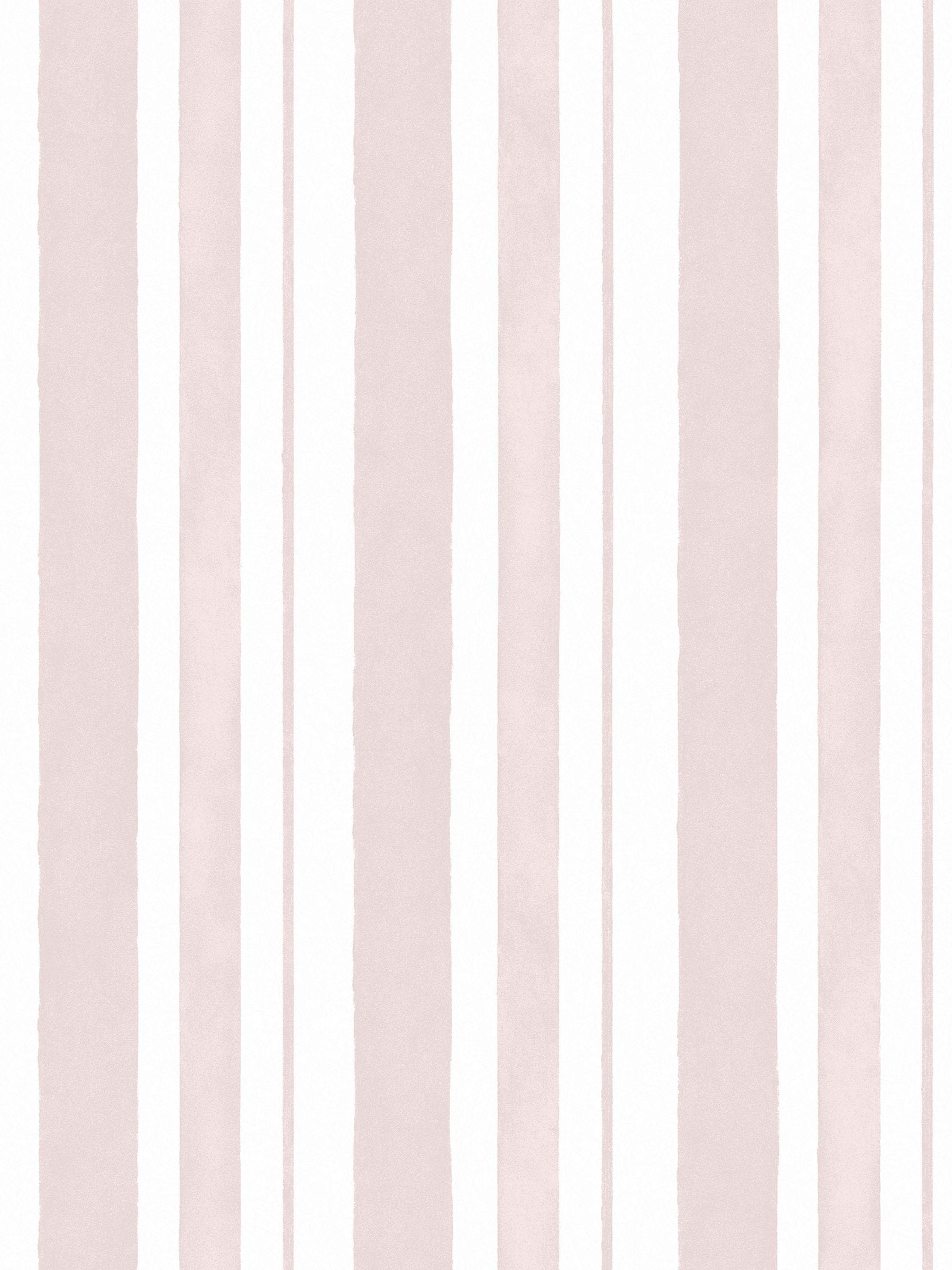 Shabby Chic Pink Watercolour Stripe wallpaper sample A4 - British product