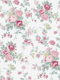 Shabby Chic by Rachel Ashwell Sage Wild Flower A4 Wallpaper Sample