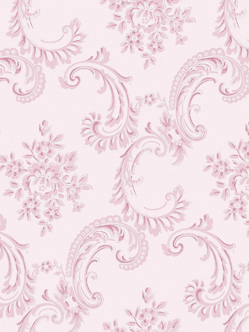 Shabby Chic Pink Boudoir Beauty wallpaper sample A4, UK version