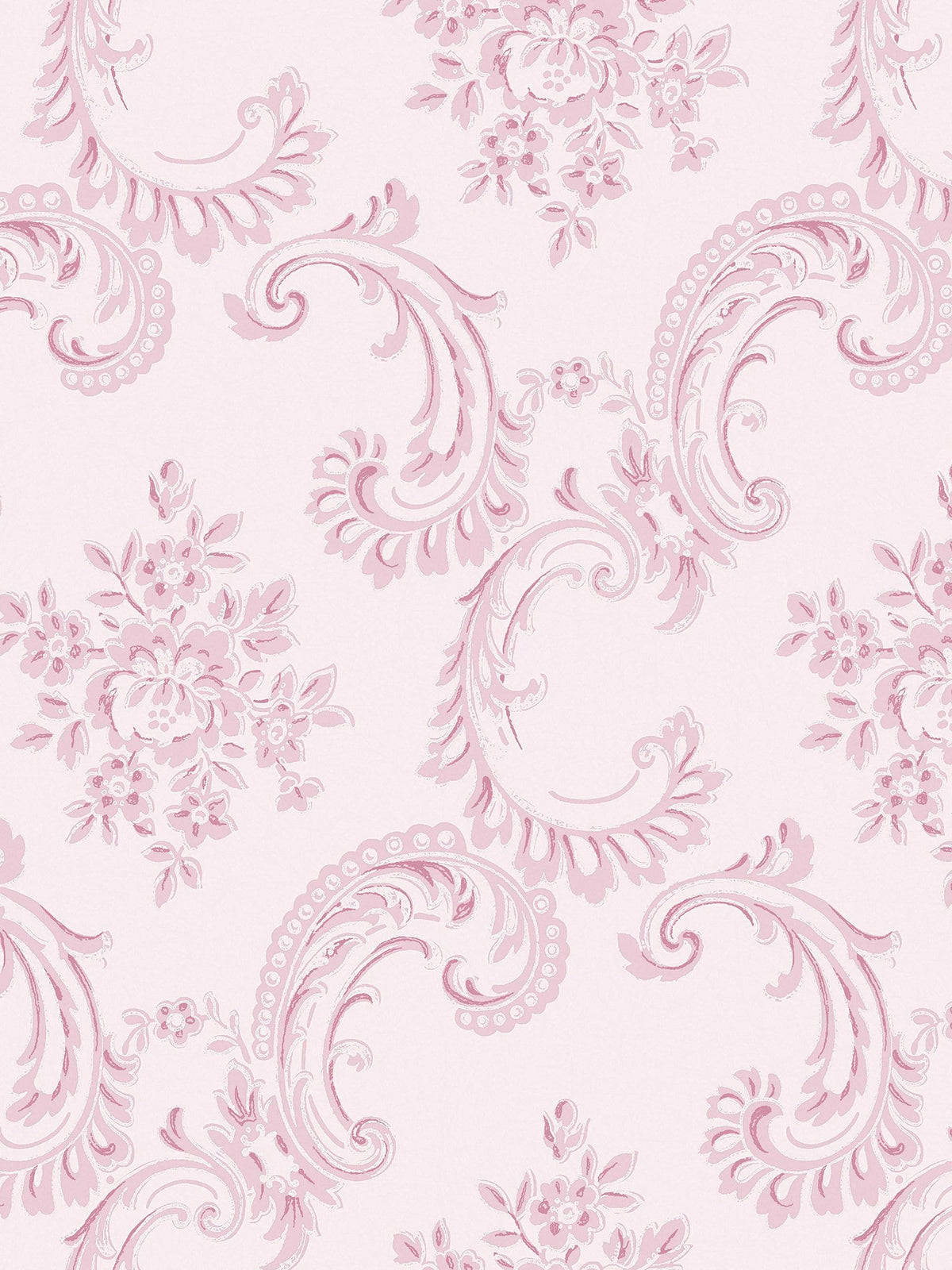Shabby Chic Pink Boudoir Beauty wallpaper sample A4, UK version