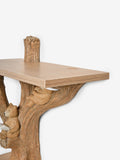 Natural Bertie Bear corner shelf - British product