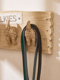 Natural Charlie Cockapoo wall hooks (British brand)