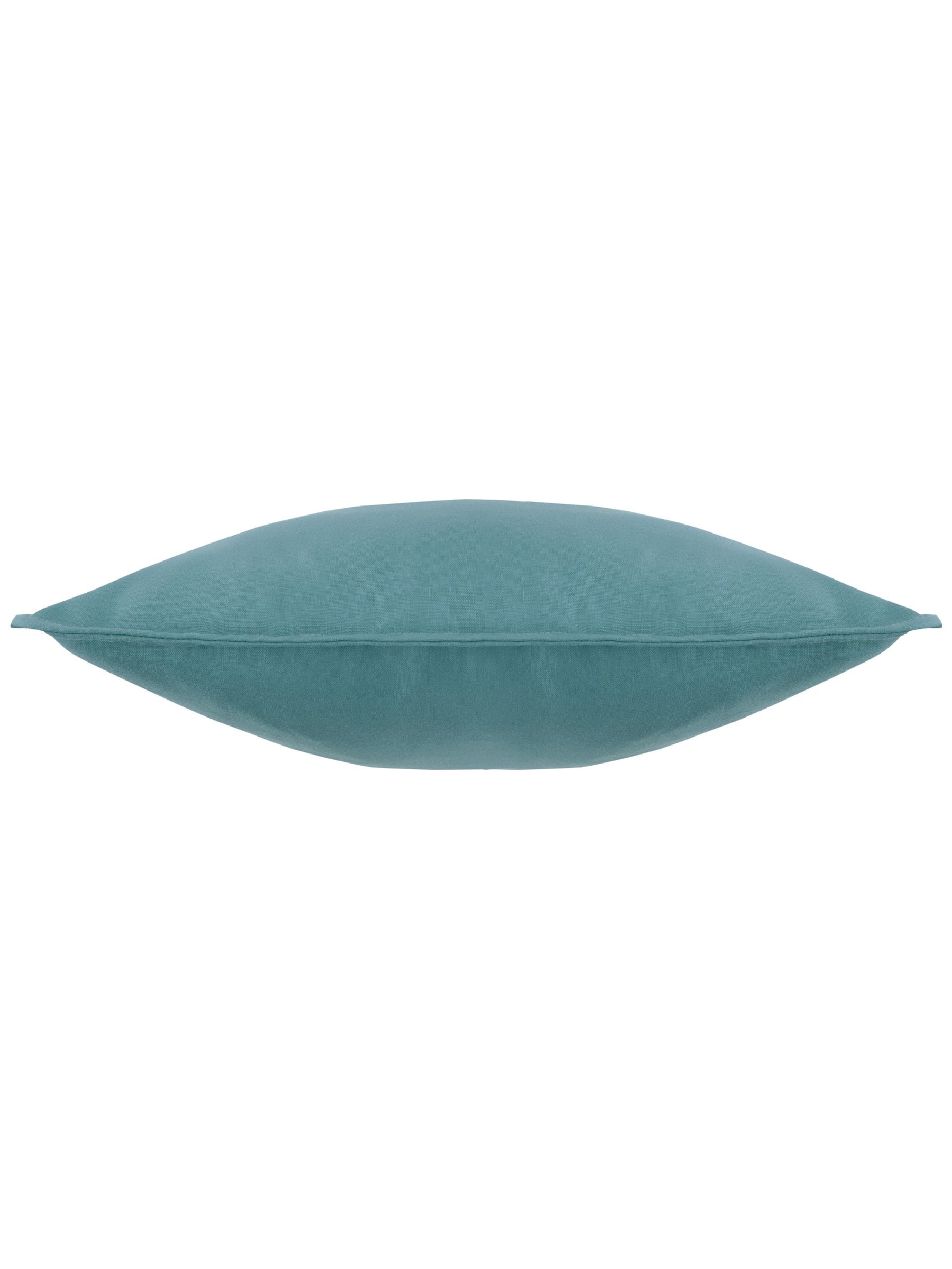 Voyage Maison teal square outdoor cushion - British product