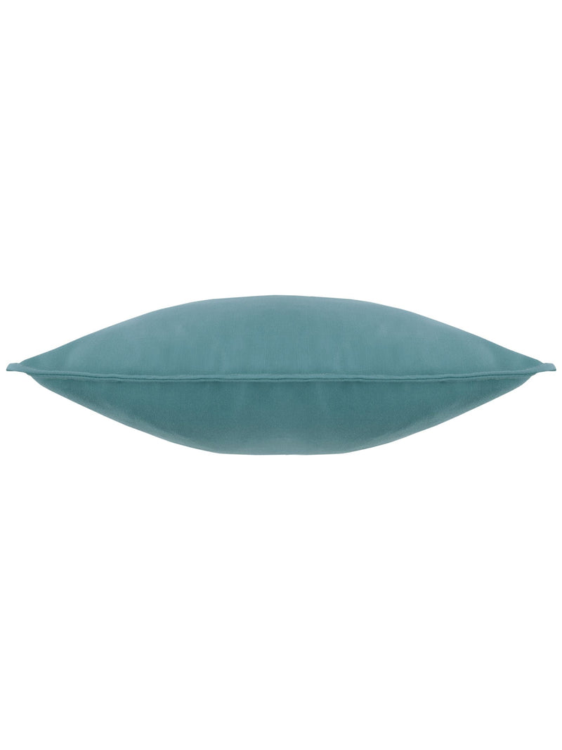Voyage Maison teal square outdoor cushion - British product