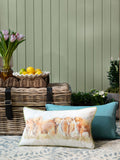Voyage Maison outdoor cushion with Highland Cattle design 50x30cm, imported from the UK