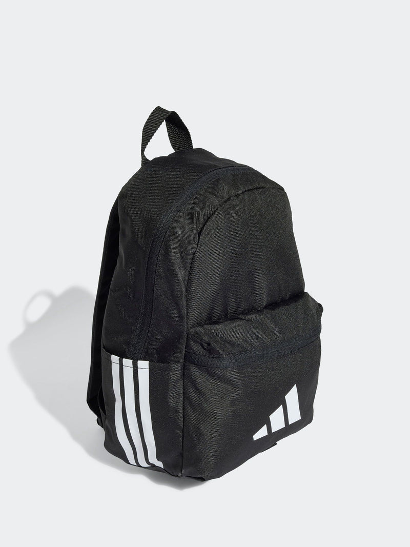 adidas Black 3 Bar Kids Backpack 11.5L, UK version