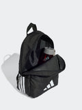 adidas Black 3 Bar Kids Backpack 11.5L, UK version