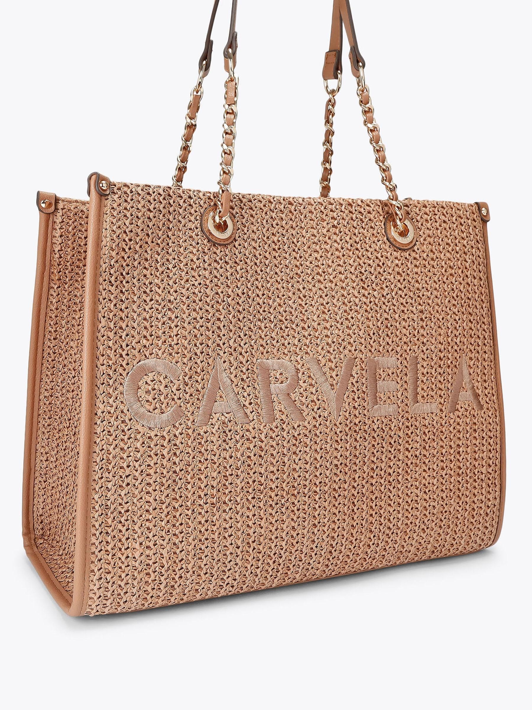 Carvela Sorrento Raffia woven tote bag (British brand)