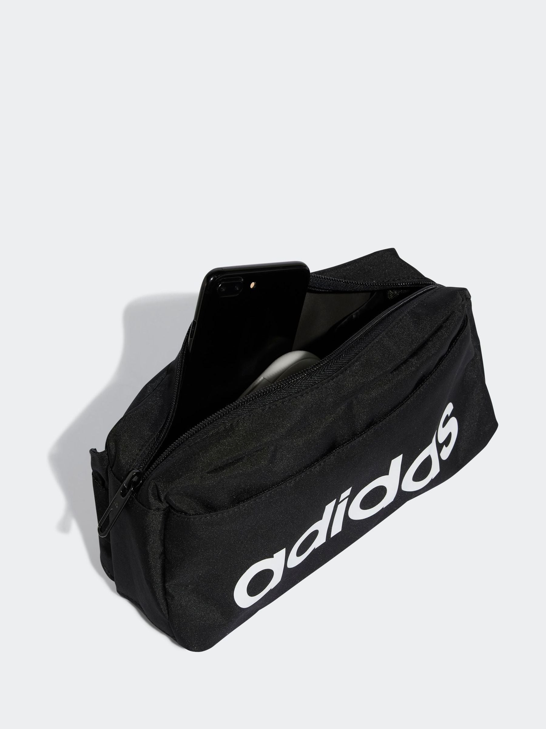 adidas Black Linear bumbag polyester - British brand