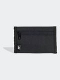 Adidas black linear bifold wallet with card slots (British brand)