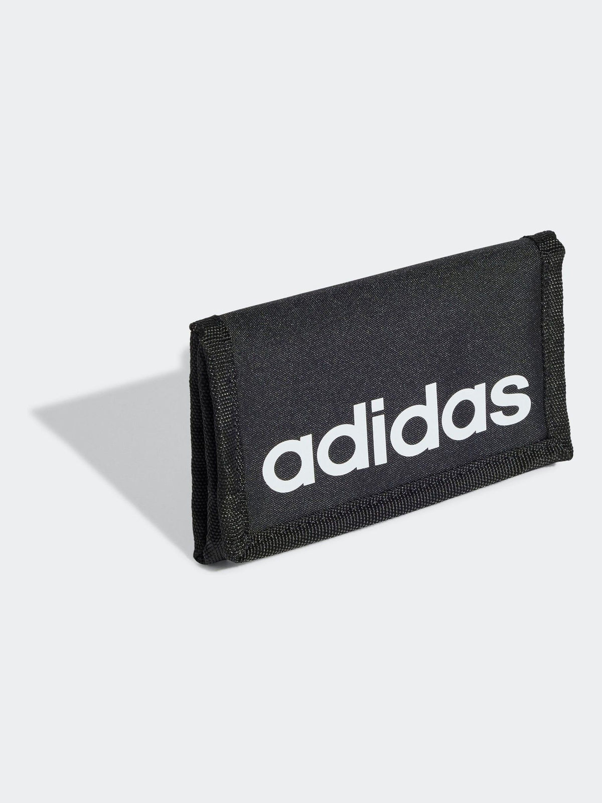 Adidas black linear bifold wallet with card slots (British brand)