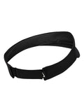 Nike black Dri-FIT ADV Ace tennis visor, imported from the UK