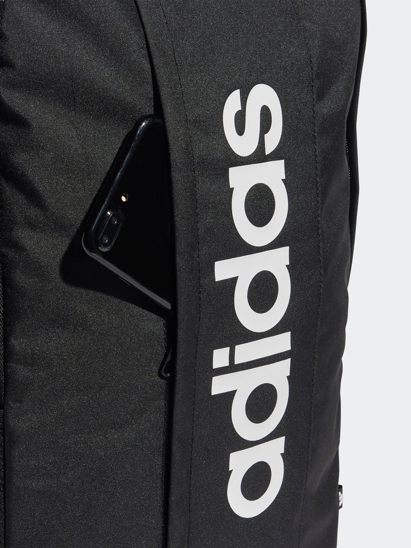 adidas Black Linear backpack (British brand)