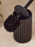 Black Rib Toilet Brush - British product