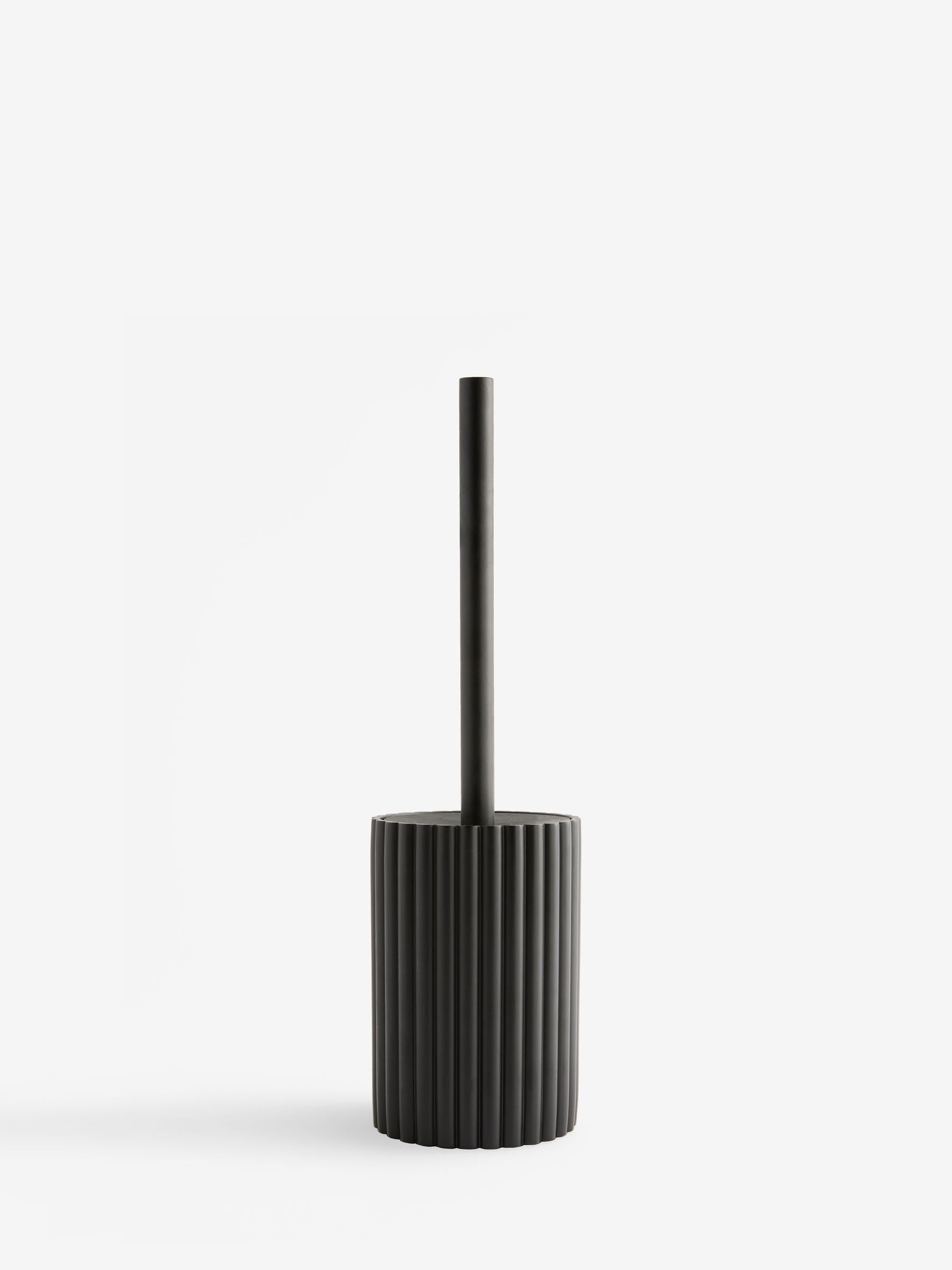 Black Rib Toilet Brush - British product