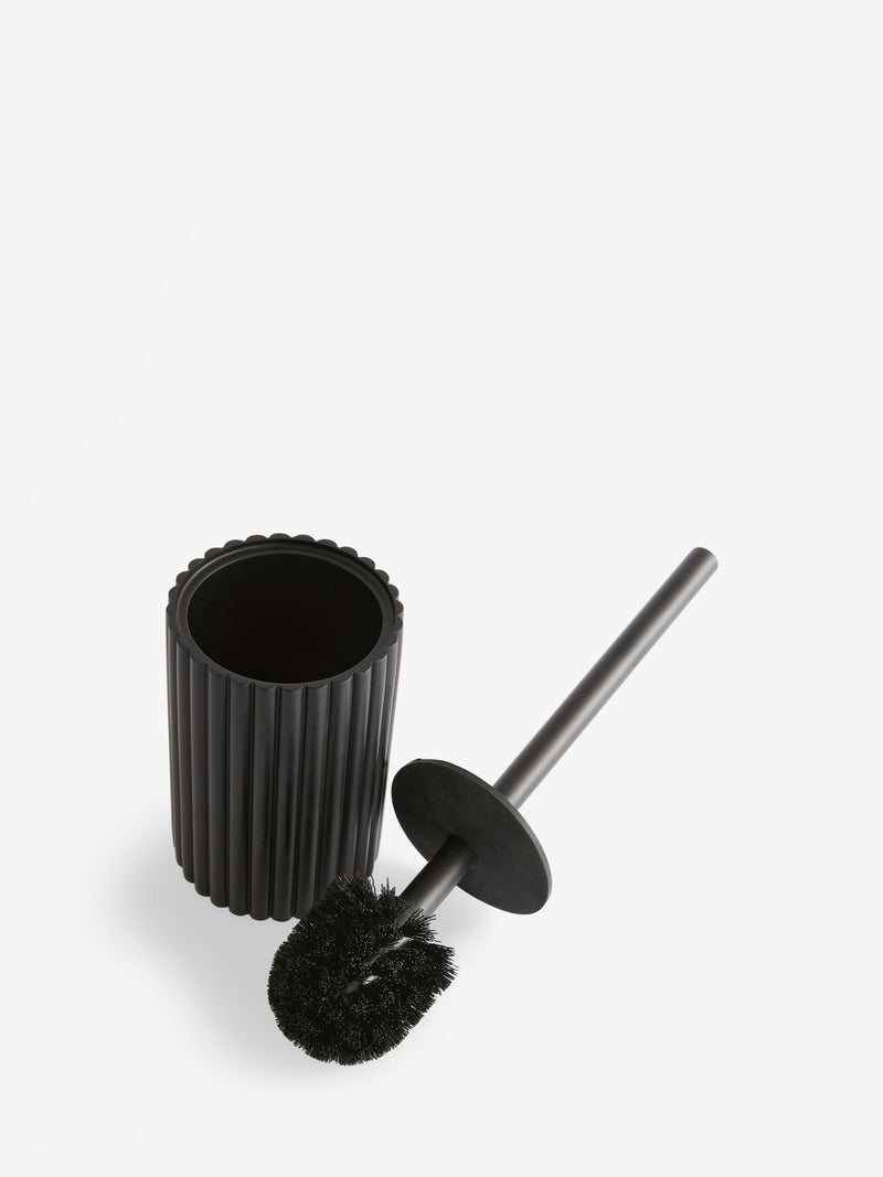Black Rib Toilet Brush - British product
