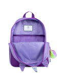 Harry Bear purple unicorn backpack with pom pom keyring, UK version