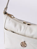 Lakeland Leather white Cartmel shoulder bag (British brand)