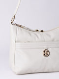 Lakeland Leather white Cartmel shoulder bag (British brand)