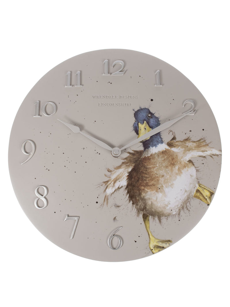 Wrendale Blue Wall Clock 30cm