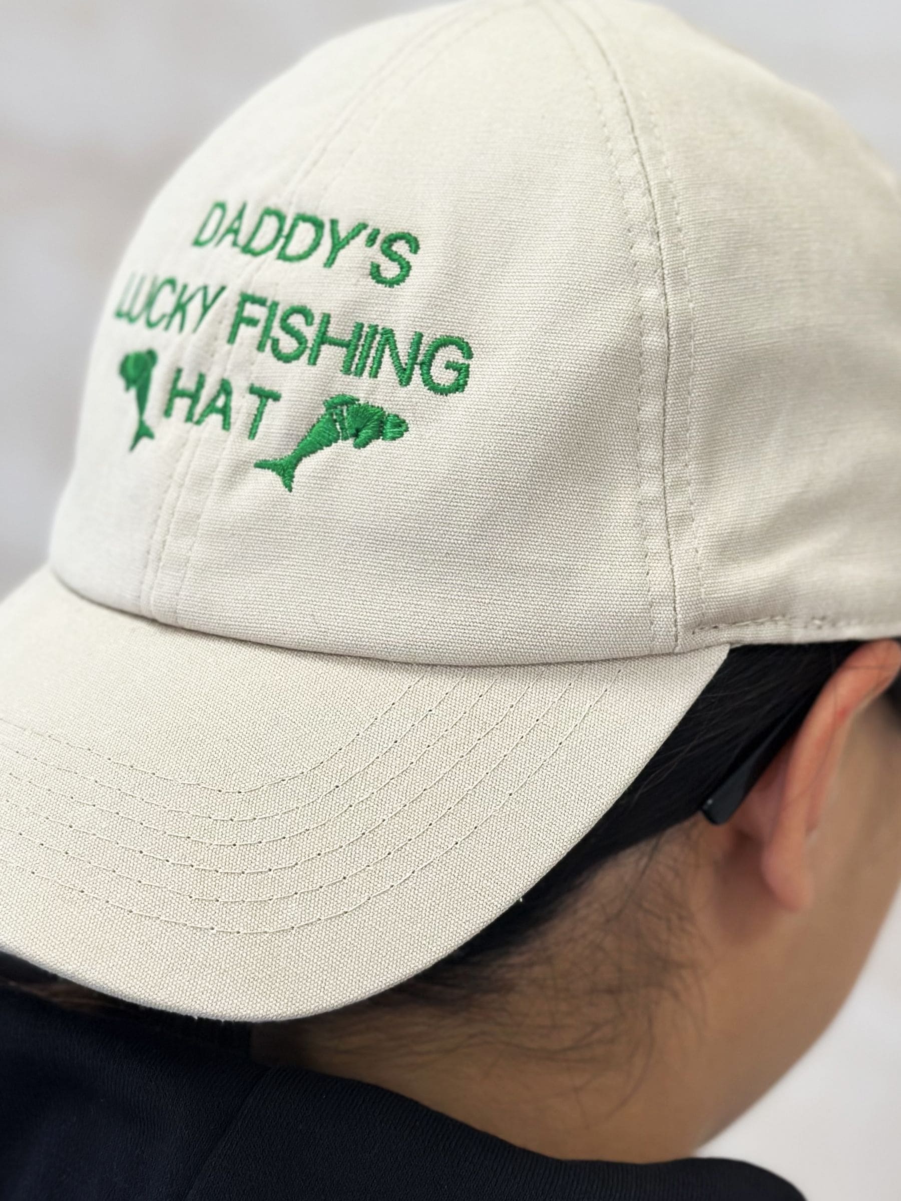 Solesmith cream 100% cotton lucky fishing hat (British brand)