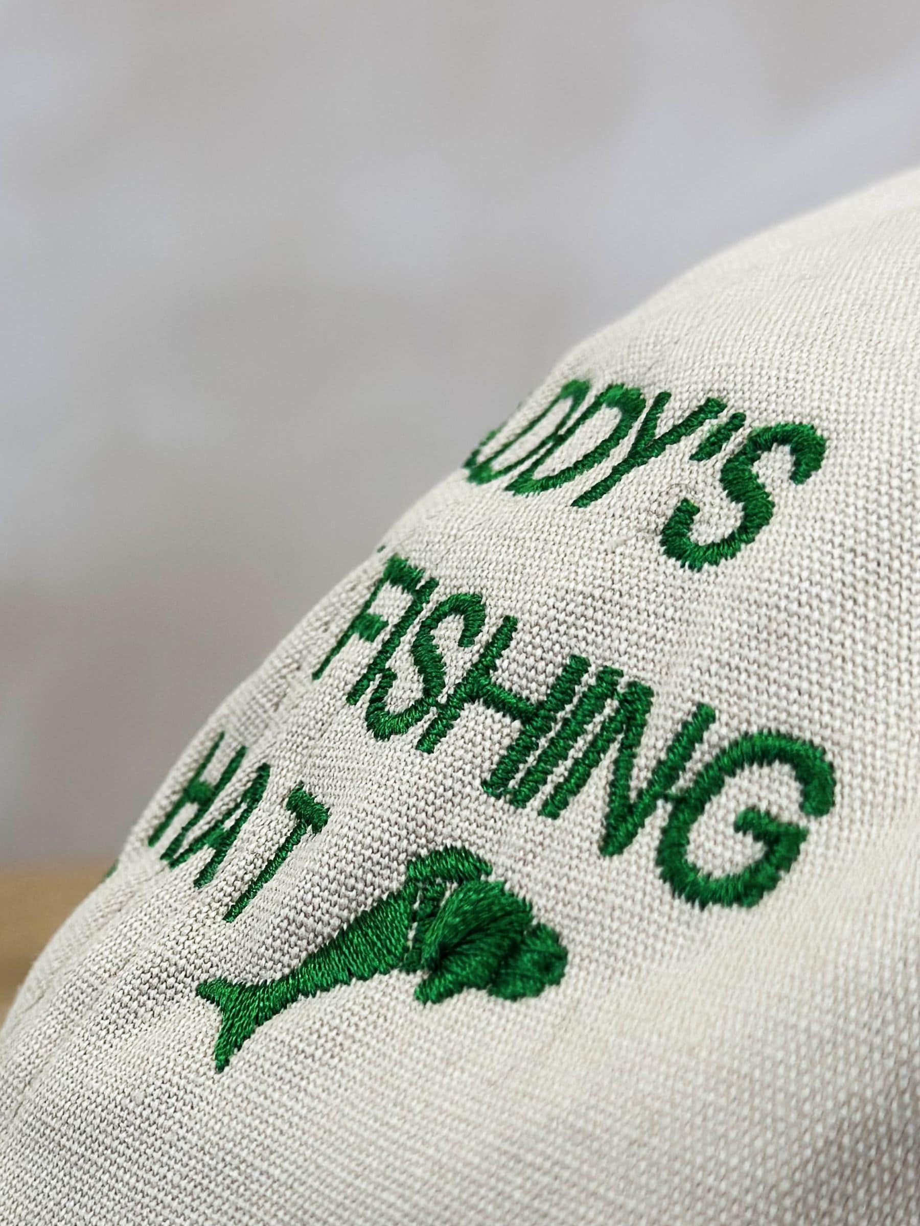 Solesmith cream 100% cotton lucky fishing hat (British brand)
