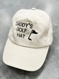 Solesmith cream personalised golf hat, UK version