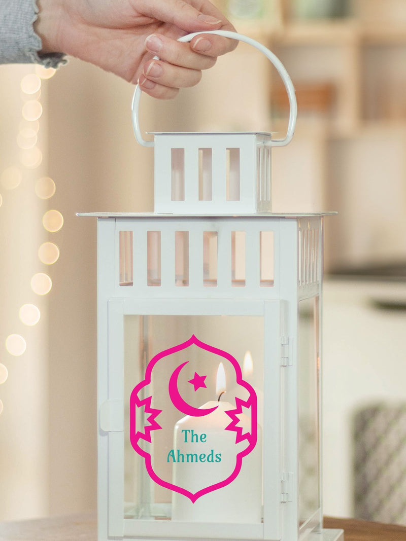 Jonnys Sister white Eid lantern 28cm (British brand)
