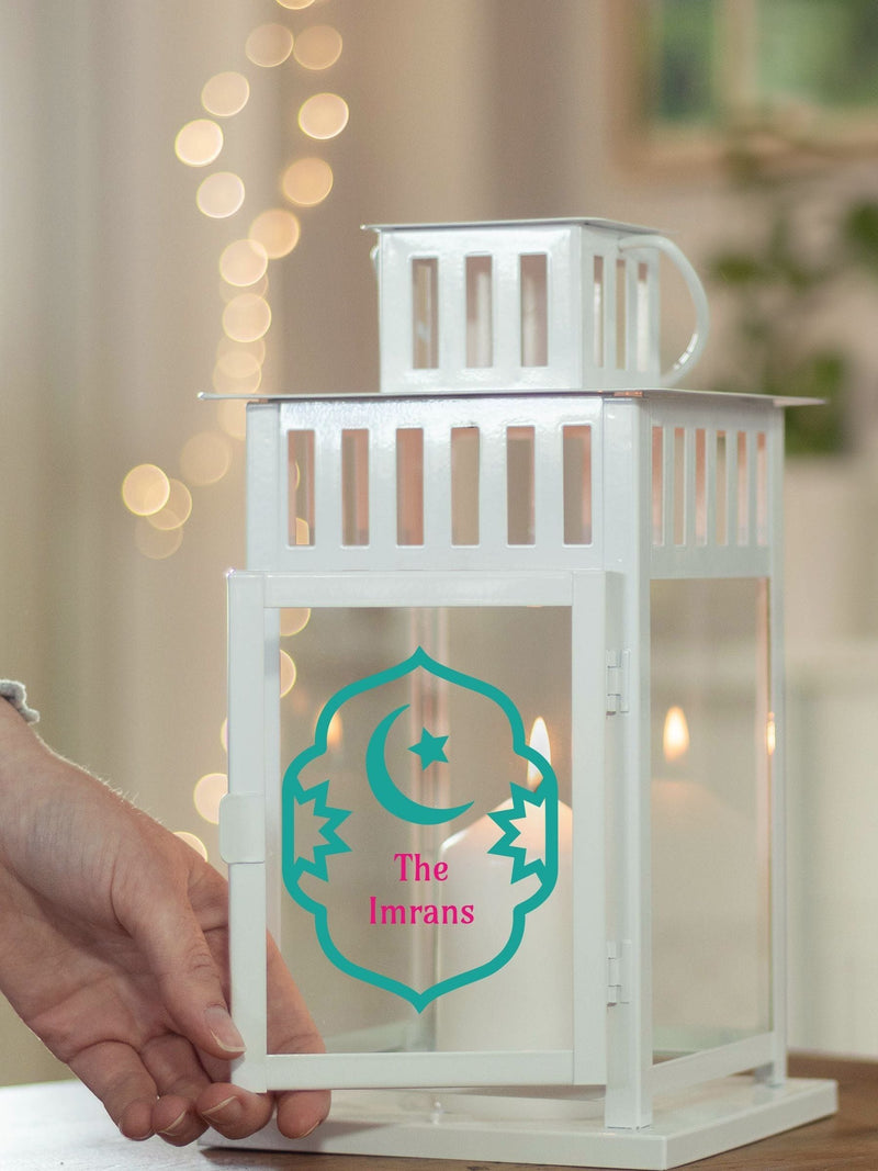 Jonnys Sister white Eid lantern 28cm (British brand)