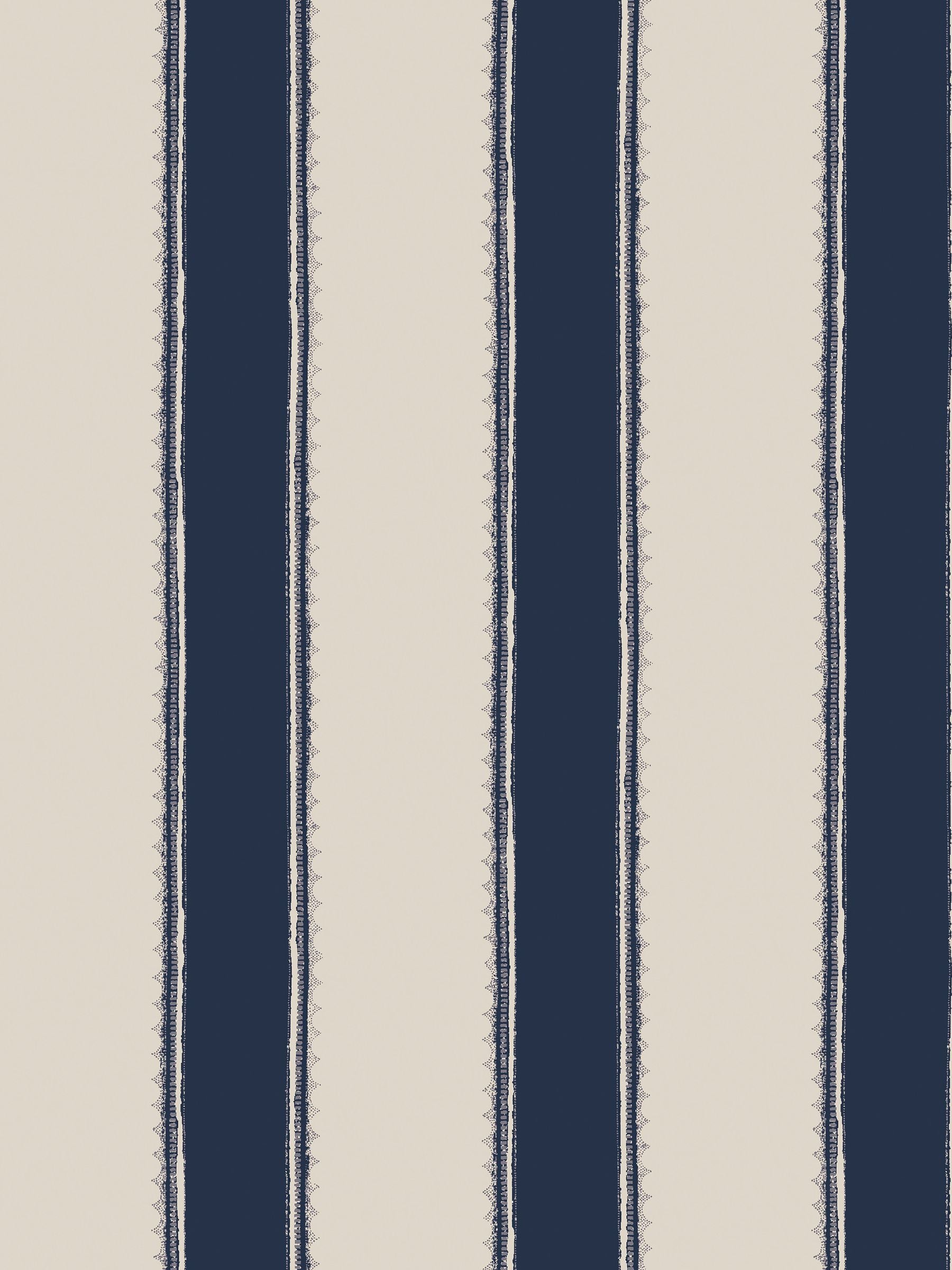 Laura Ashley Denwick Stripe wallpaper sample A4, imported from the UK