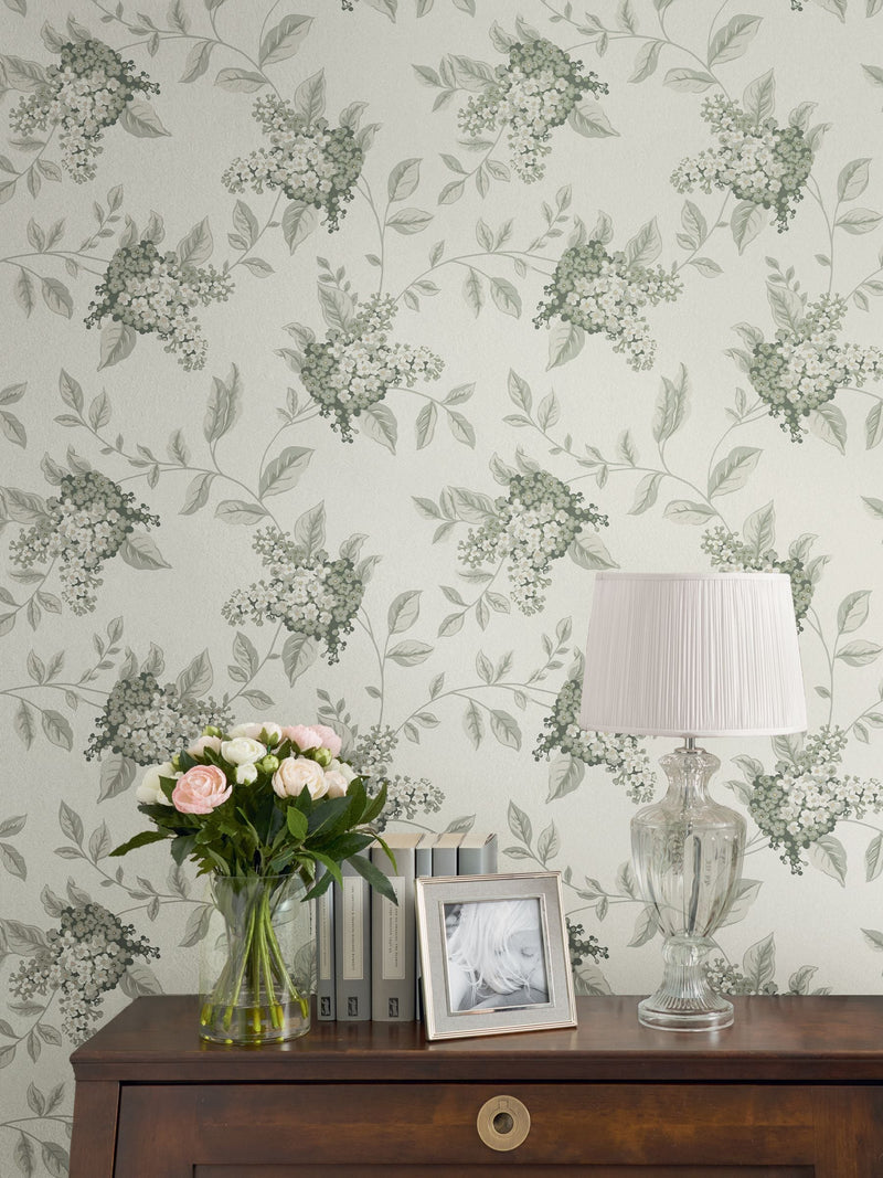 Laura Ashley Fern Portland wallpaper sample A4 (British brand)