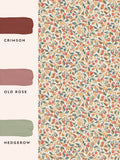 Laura Ashley Terracotta Devrons Grove wallpaper roll, imported from the UK