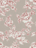 Laura Ashley Dark Dove Grey Pollington Roses wallpaper 10M, UK version