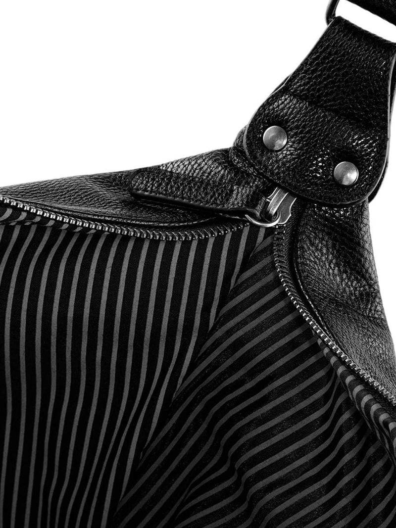 Personalised black weekender travel bag, UK version