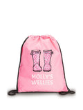 Personalised welly gymsack 11 litre bag, UK version