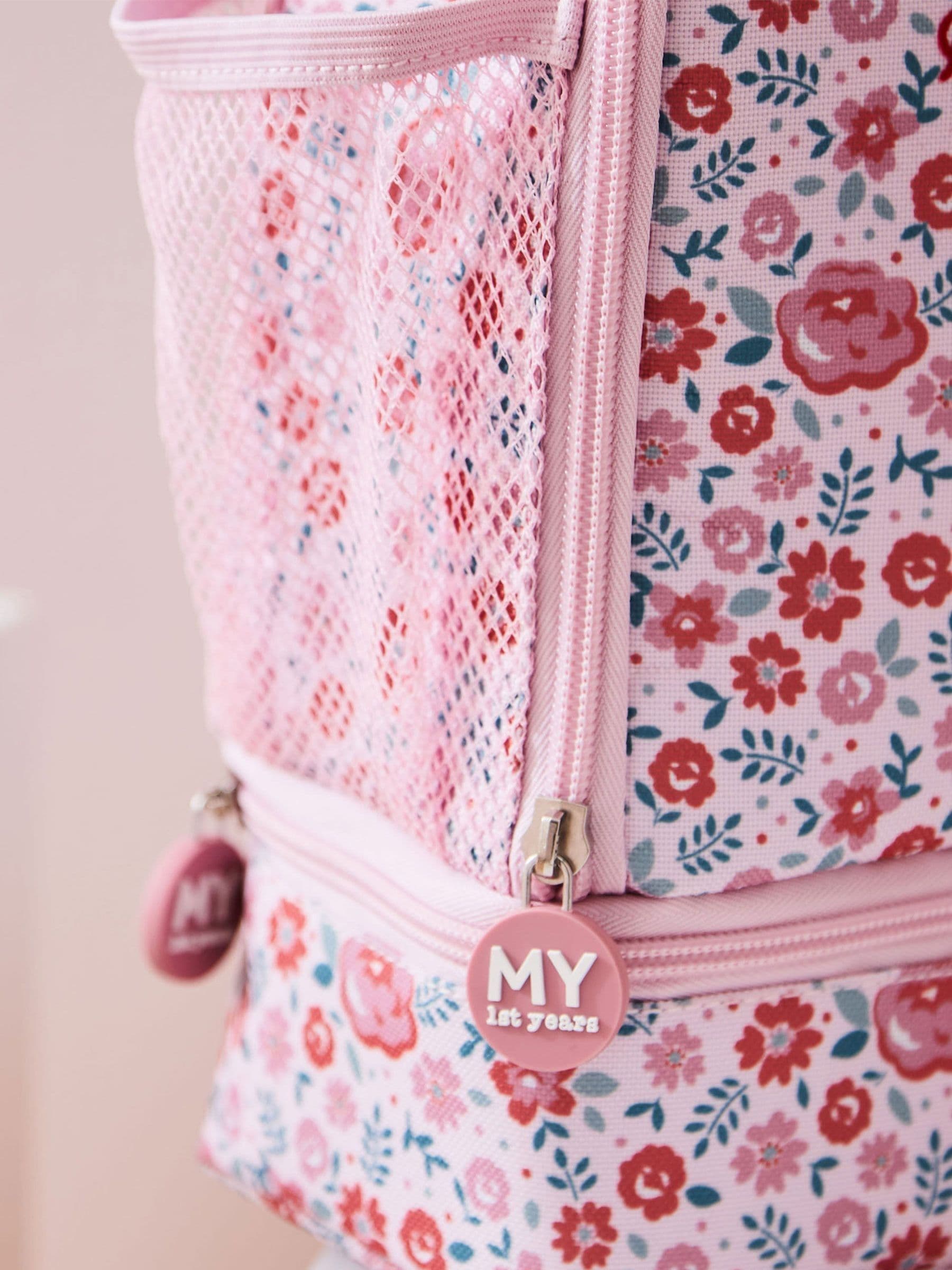 My 1st Years personalised floral lunch bag (British brand)