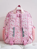My 1st Years personalised pink bunny backpack medium, imported from the UK